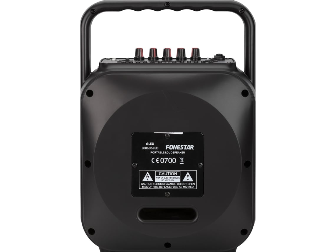 Altifalante Portátil com Bluetooth Fonestar BOX-35LED/ 35W/ 1.0 - Imagem 3