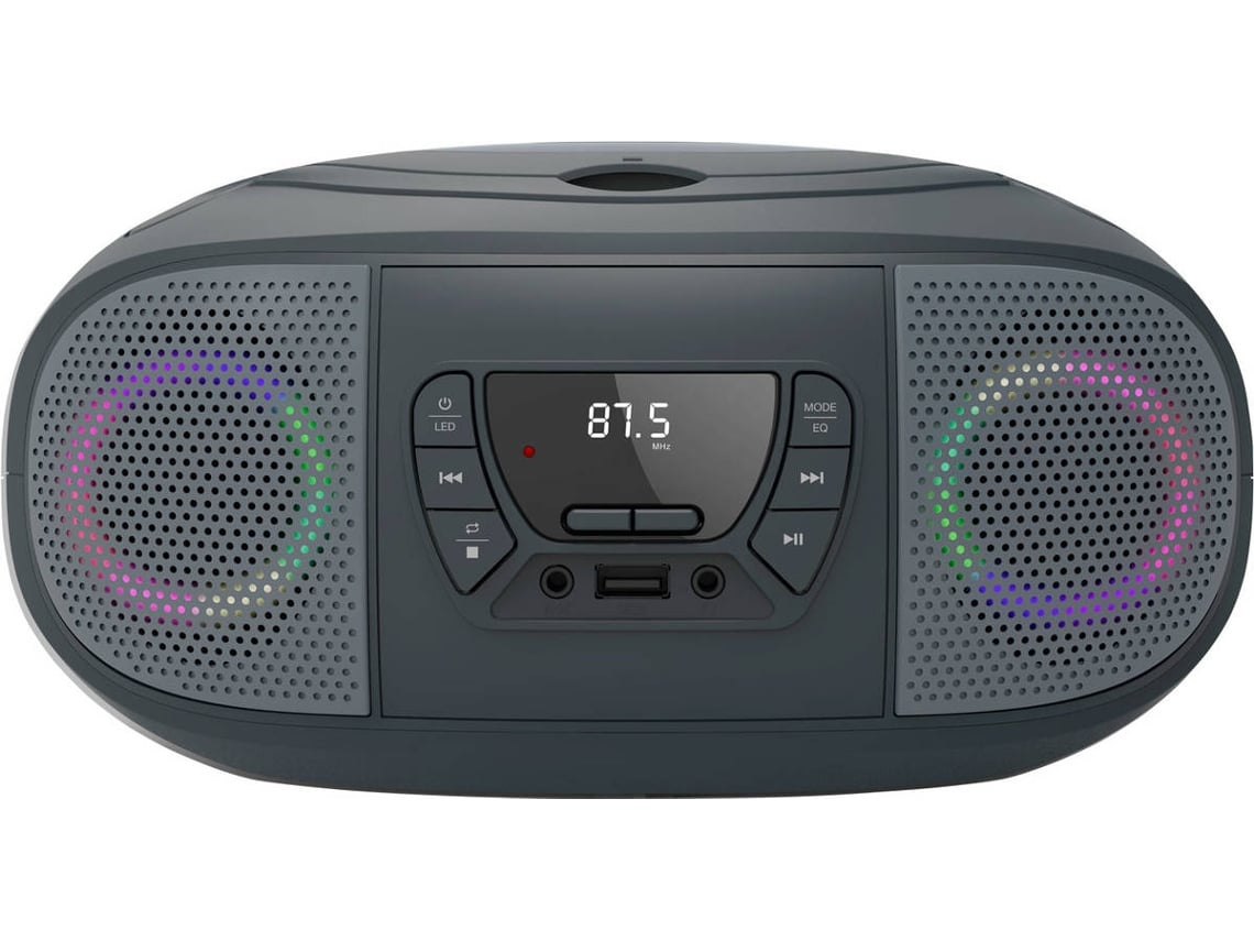 Rádio CD Fonestar BOOM-GO-G/ 13W/ Cinzento - Imagem 2