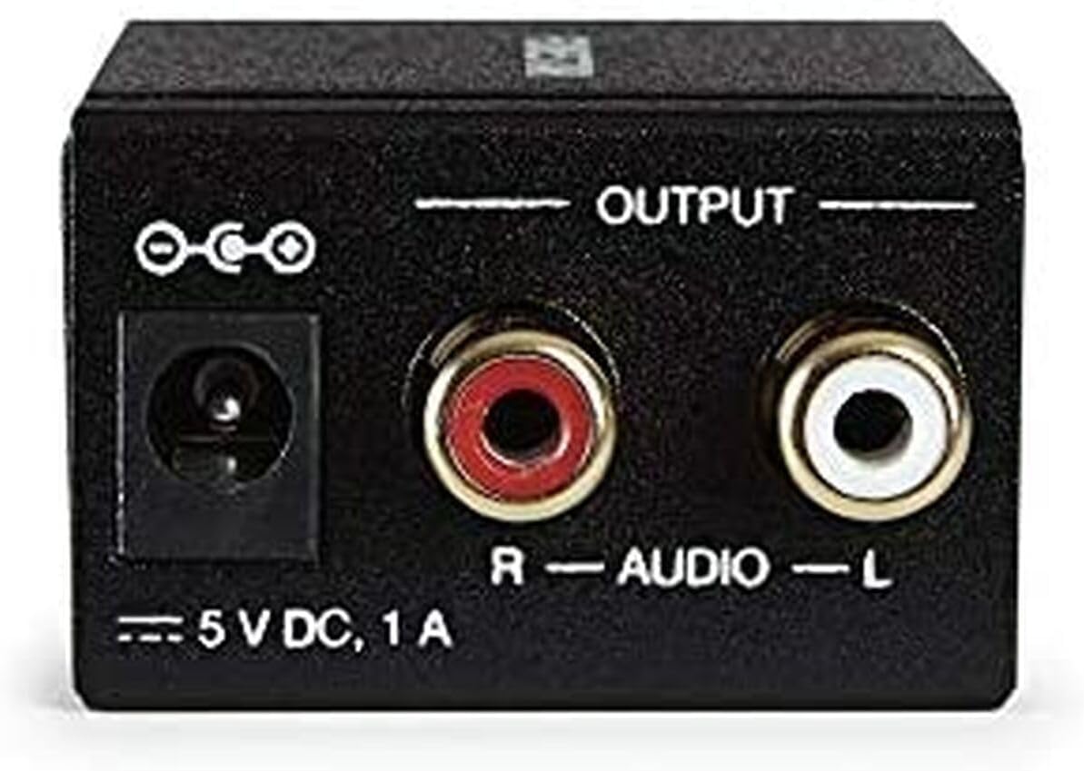 Conversor de Áudio Fonestar FO-37DA/ Entrada Toslink e RCA/ Saída 2x RCA - Imagem 4