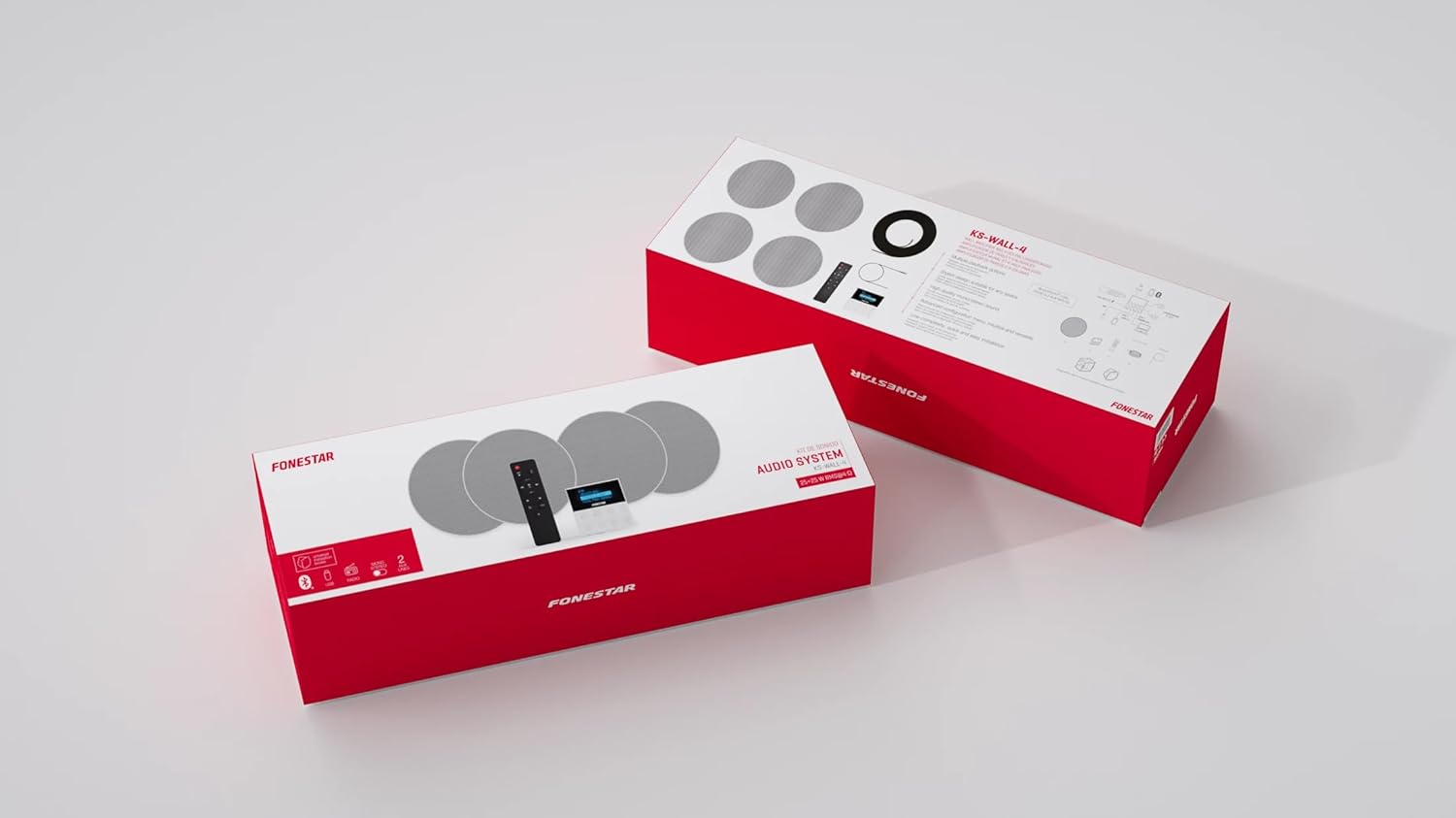 Kit de Som Fonestar KS-WALL-4 - Imagem 7