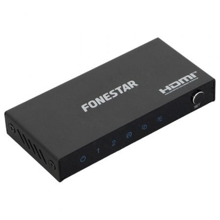 Duplicador HDMI Fonestar FO-22S2ED/ 2x HDMI Fêmea - HDMI Macho - Imagem 2
