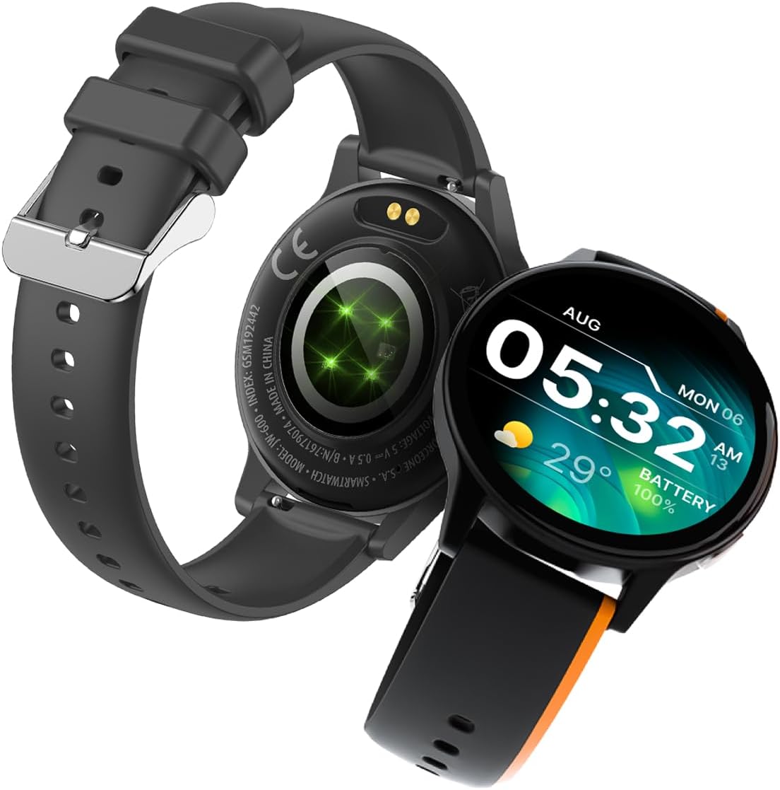Forever Smartwatch IGo Watch 4 JW-600 Notificações/ Frequência Cardíaca/ Preto - Imagem 9