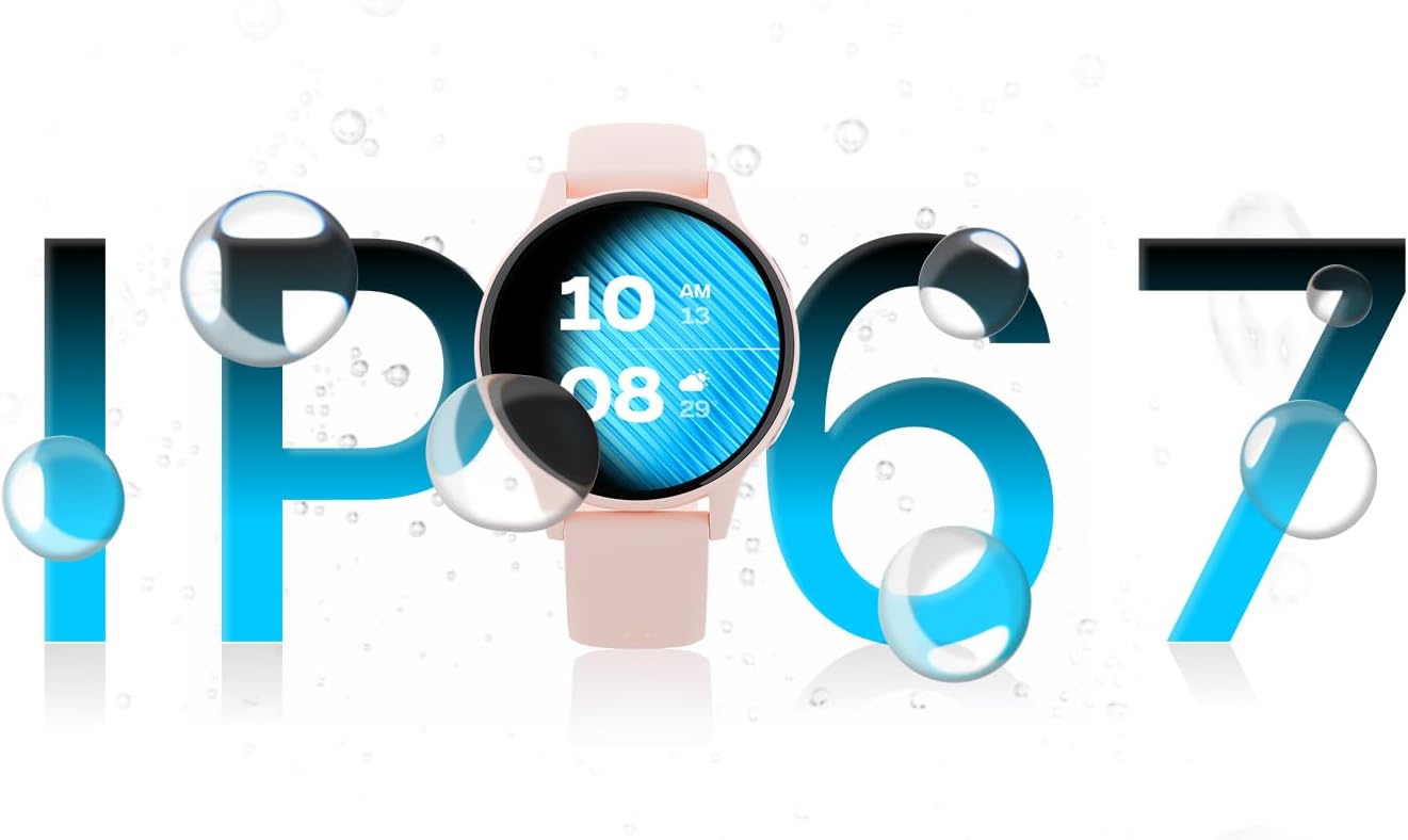 Forever Smartwatch IGo Watch 4 JW-600 Notificações/ Frequência Cardíaca/ Rosa - Imagem 8