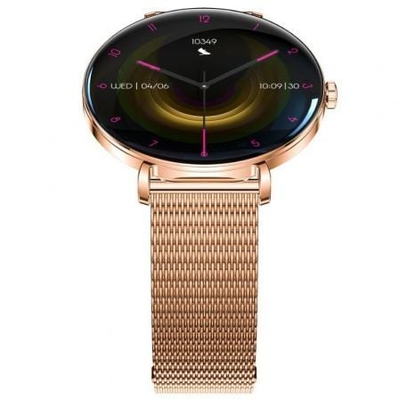 Forever Smartwatch Lucca SB-370/ Notificações/ Frequência Cardíaca/ Ouro Rosa/ Inclui Bracelete Moteada - Imagem 3
