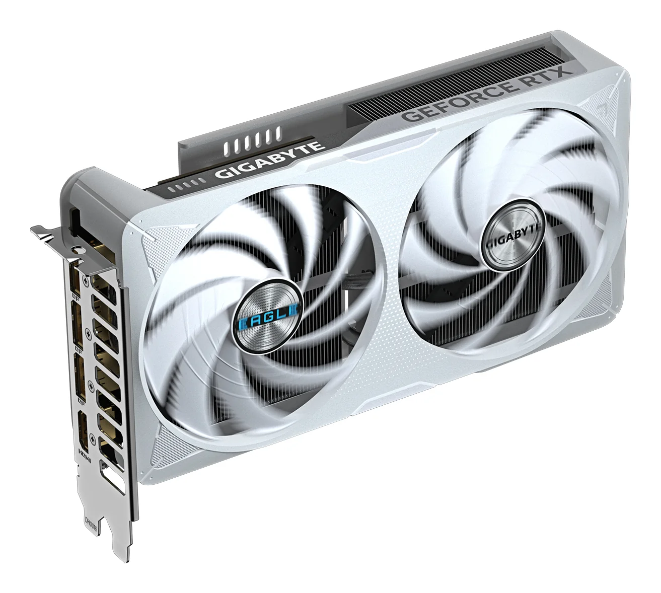 Placa Gráfica Gigabyte GeForce RTX 5060 Ti Eagle OC ICE 8GB GDDR7 128-bit DLSS 4 Branca - Imagem 5