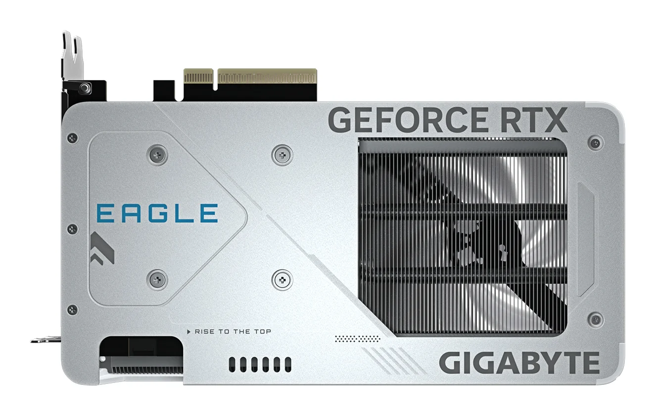 Placa Gráfica Gigabyte GeForce RTX 5060 Ti Eagle OC ICE 8GB GDDR7 128-bit DLSS 4 Branca - Imagem 6