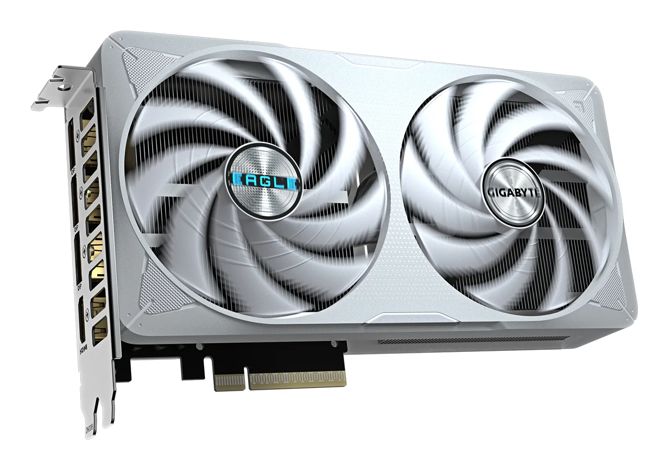 Placa Gráfica Gigabyte GeForce RTX 5060 Ti Eagle OC ICE 8GB GDDR7 128-bit DLSS 4 Branca - Imagem 3