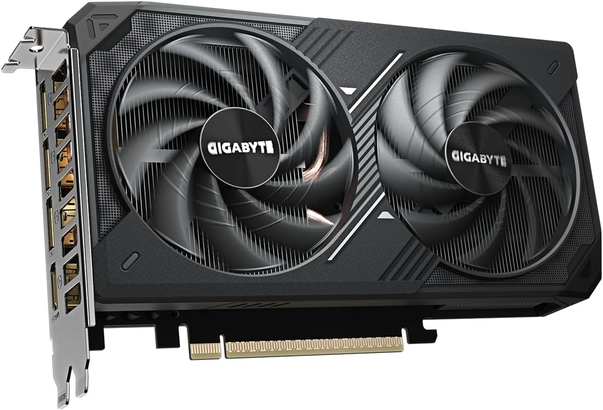 Placa Gráfica Gigabyte GeForce RTX 5060 Ti WindForce Max OC/ 8GB GDDR7 - Imagem 2