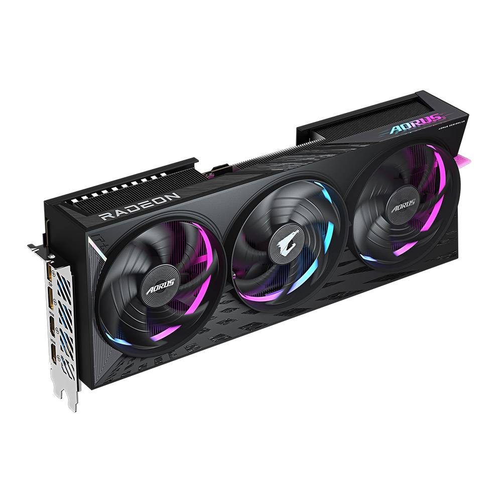 Placa Gráfica Gigabyte AORUS Radeon RX 9070 XT Elite/ 16GB GDDR6 - Imagem 2