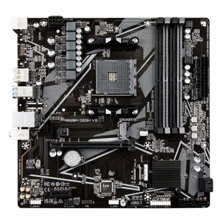 Motherboard Gigabyte A520M DS3H V2 Socket AM4/ DDR4/ PCIe 3.0/ Micro ATX - Imagem 2