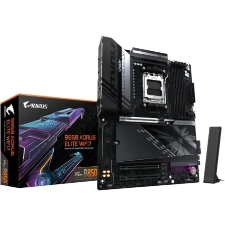Motherboard Gigabyte B850 AORUS ELITE WIFI7 Socket AM5 DDR5 PCIe 5.0 WiFi 7