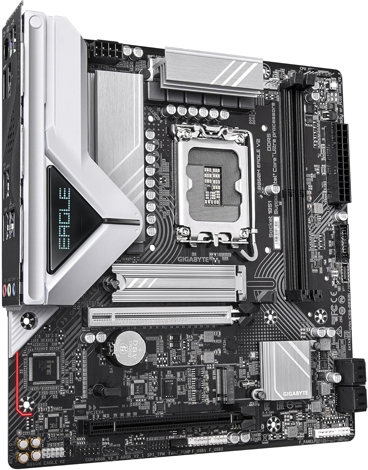 Motherboard Gigabyte B860M EAGLE Socket 1851/ DDR5/ PCIe 5.0/ Micro ATX - Imagem 3