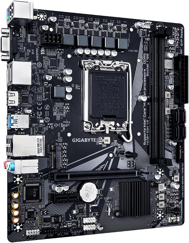 Motherboard Gigabyte H610M S2H V2 Socket 1700/ DDR4/ PCIe 4.0/ Micro ATX - Imagem 3
