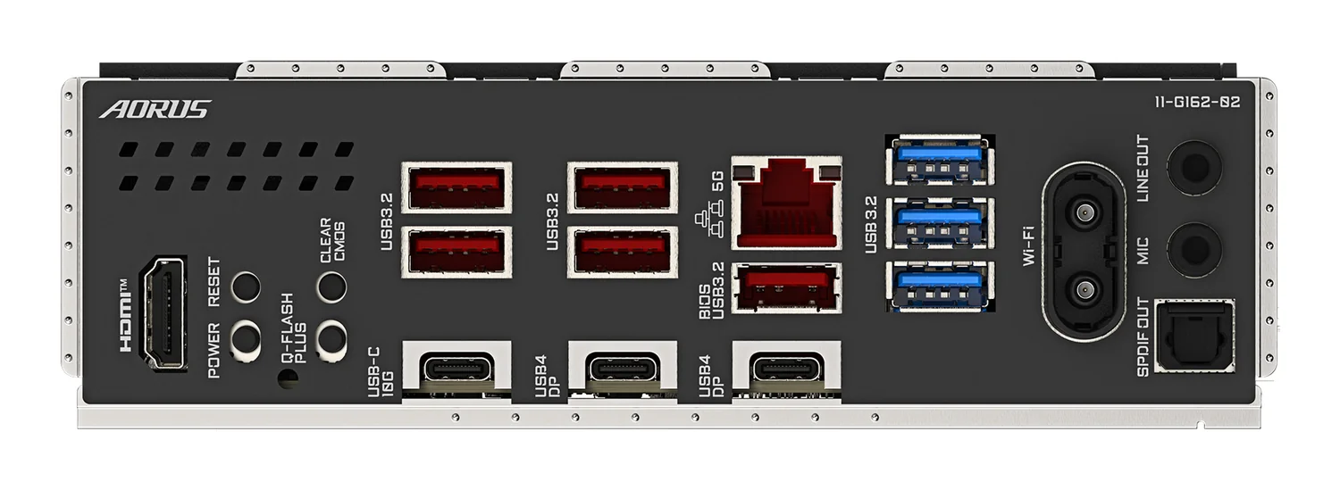 Motherboard Gigabyte X870E AORUS ELITE X3D Socket AM5 DDR5 PCIe 5.0 Wi-Fi 7 LAN 5GbE - Imagem 5