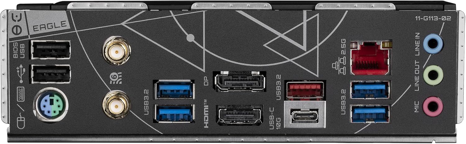 Motherboard Gigabyte Z790 EAGLE AX Socket 1700/ DDR5/ PCIe 5.0 - Imagem 5