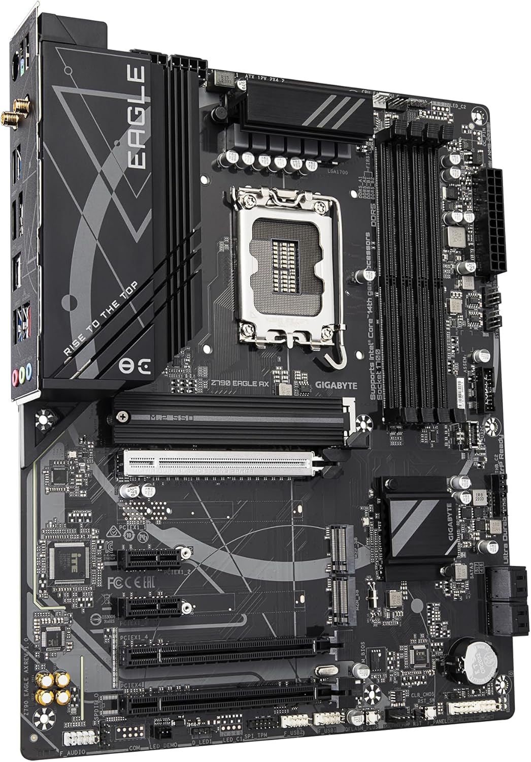 Motherboard Gigabyte Z790 EAGLE AX Socket 1700/ DDR5/ PCIe 5.0 - Imagem 3