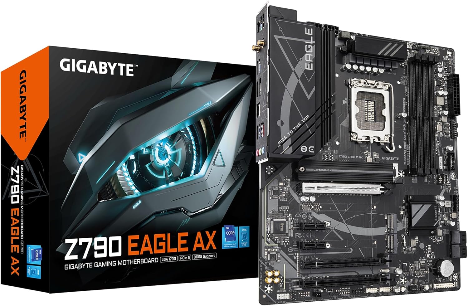 Motherboard Gigabyte Z790 EAGLE AX Socket 1700/ DDR5/ PCIe 5.0