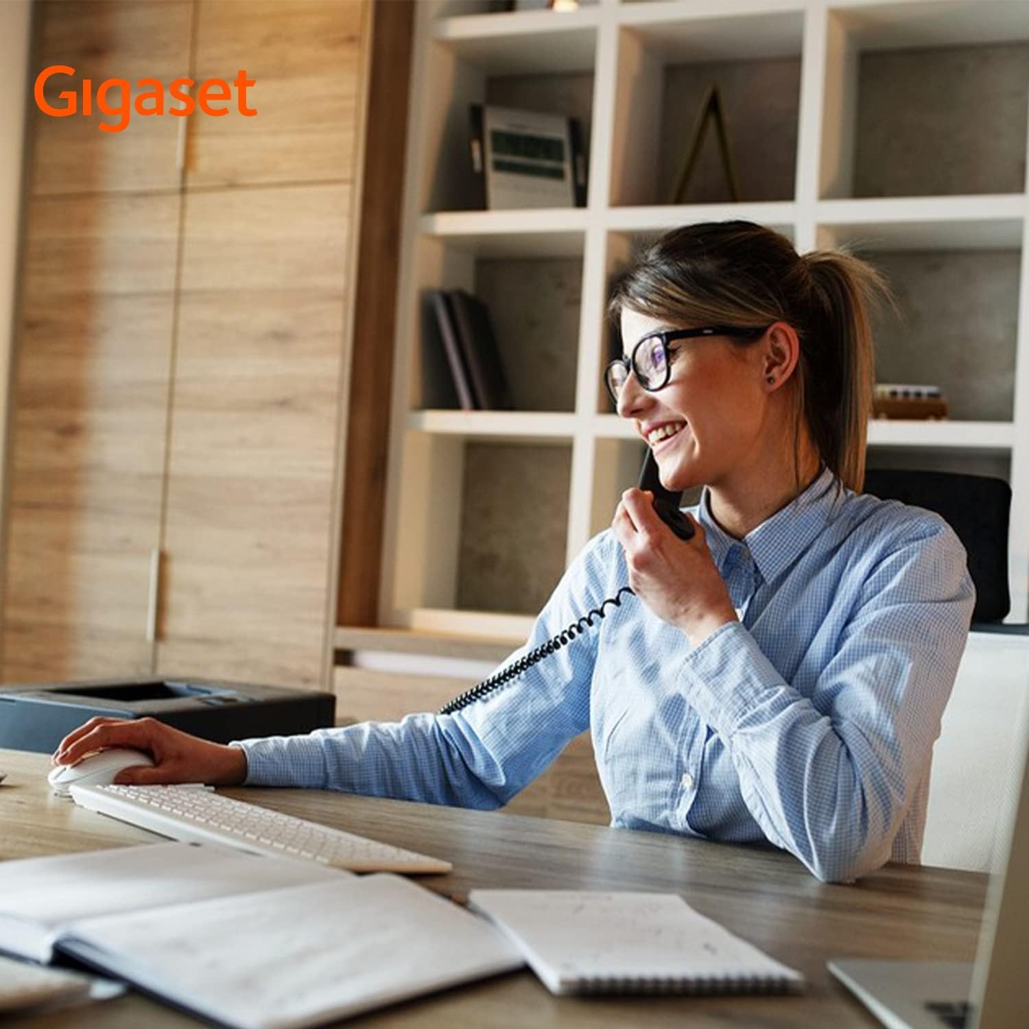 Telefone Gigaset Desk 200/ Preto - Imagem 6