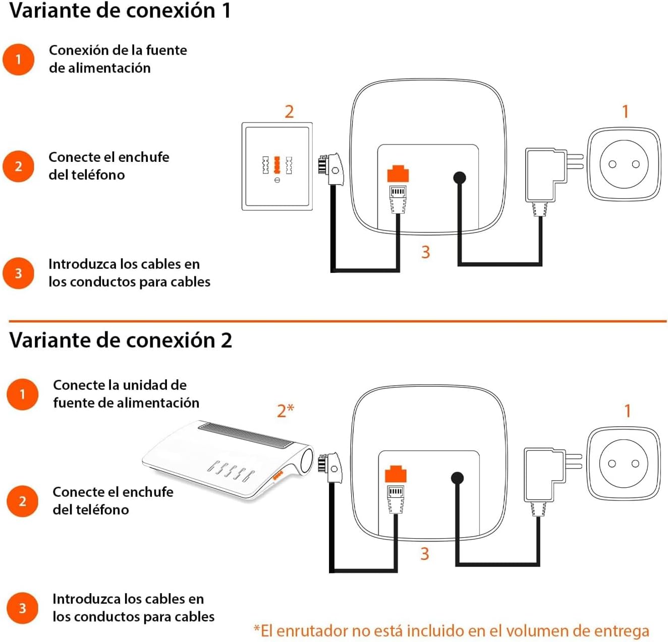 Telefone Sem Fios Gigaset A270/ Pack DUO/ Preto - Imagem 3