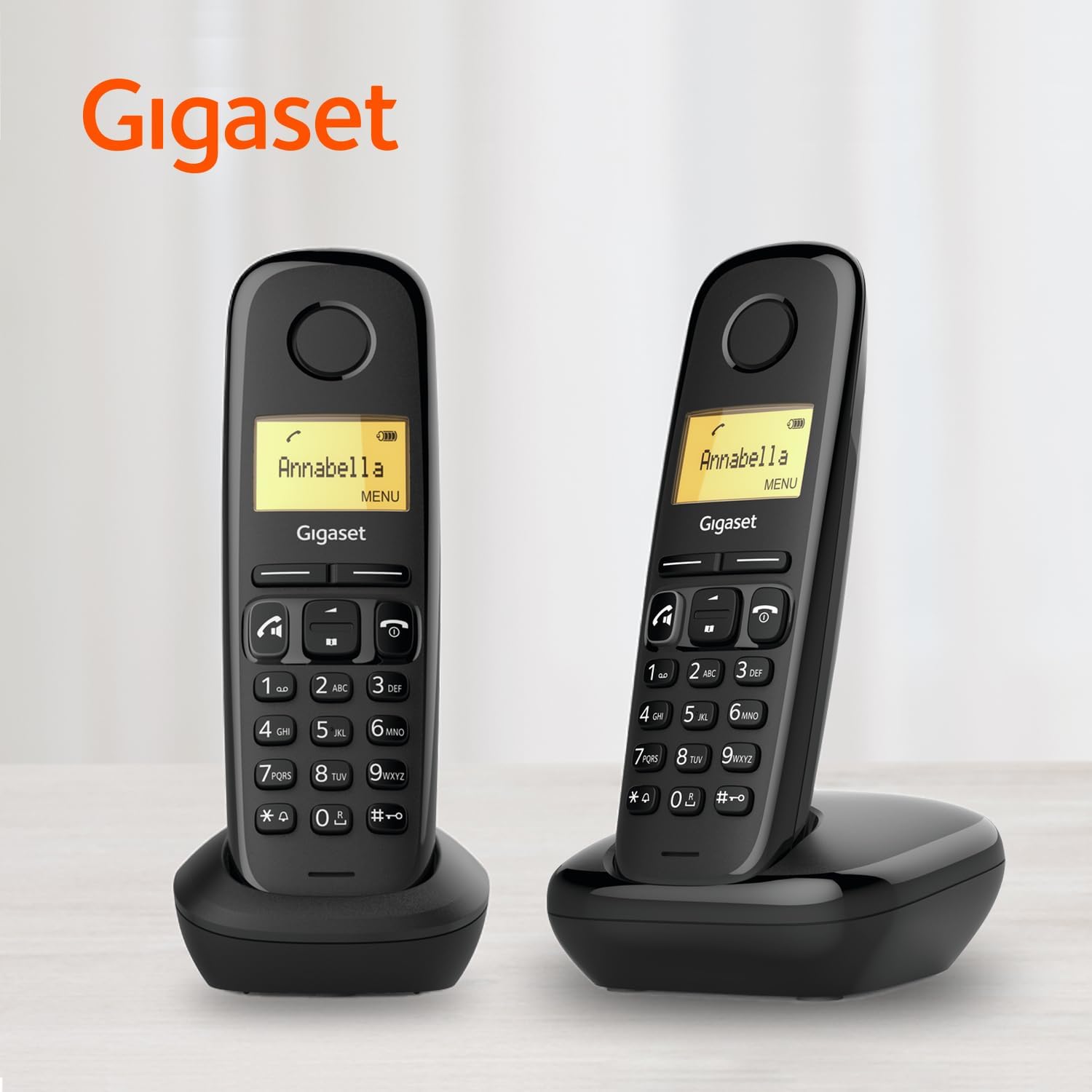 Telefone Sem Fios Gigaset A270/ Pack DUO/ Preto - Imagem 7