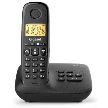 Telefone Sem Fios Gigaset Basic 100/ Preto