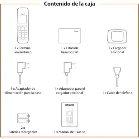 Telefone Sem fios Gigaset CL390/ Cinzento - Imagem 4