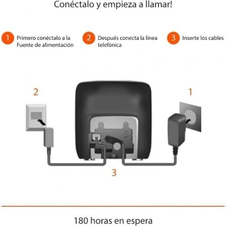 Telefone Sem fios Gigaset CL390/ Cinzento - Imagem 3