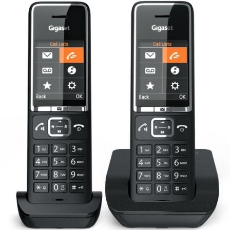 Telefone Sem Fios Gigaset Comfort 550/ Pack DUO/ Preto - Imagem 2