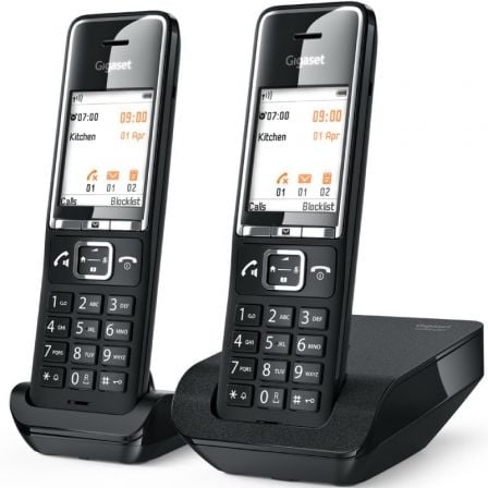 Telefone Sem Fios Gigaset Comfort 550/ Pack DUO/ Preto - Imagem 3