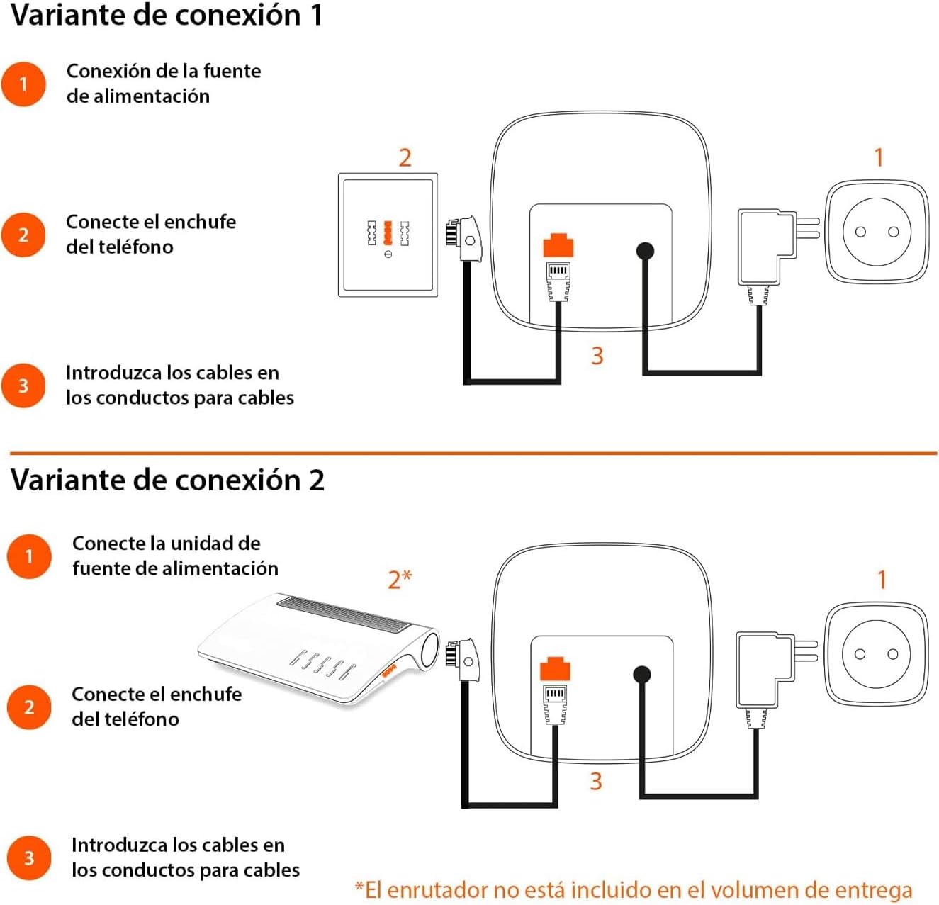 Telefone Sem Fios Gigaset E290/ Pack DUO/ Preto - Imagem 3