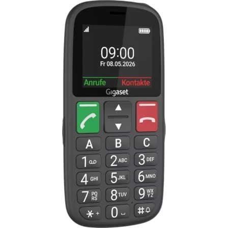 Telemóvel Gigaset GL30 4G para Seniores com Botão SOS Teclas Grandes e Base de Carga Preto - Imagem 4