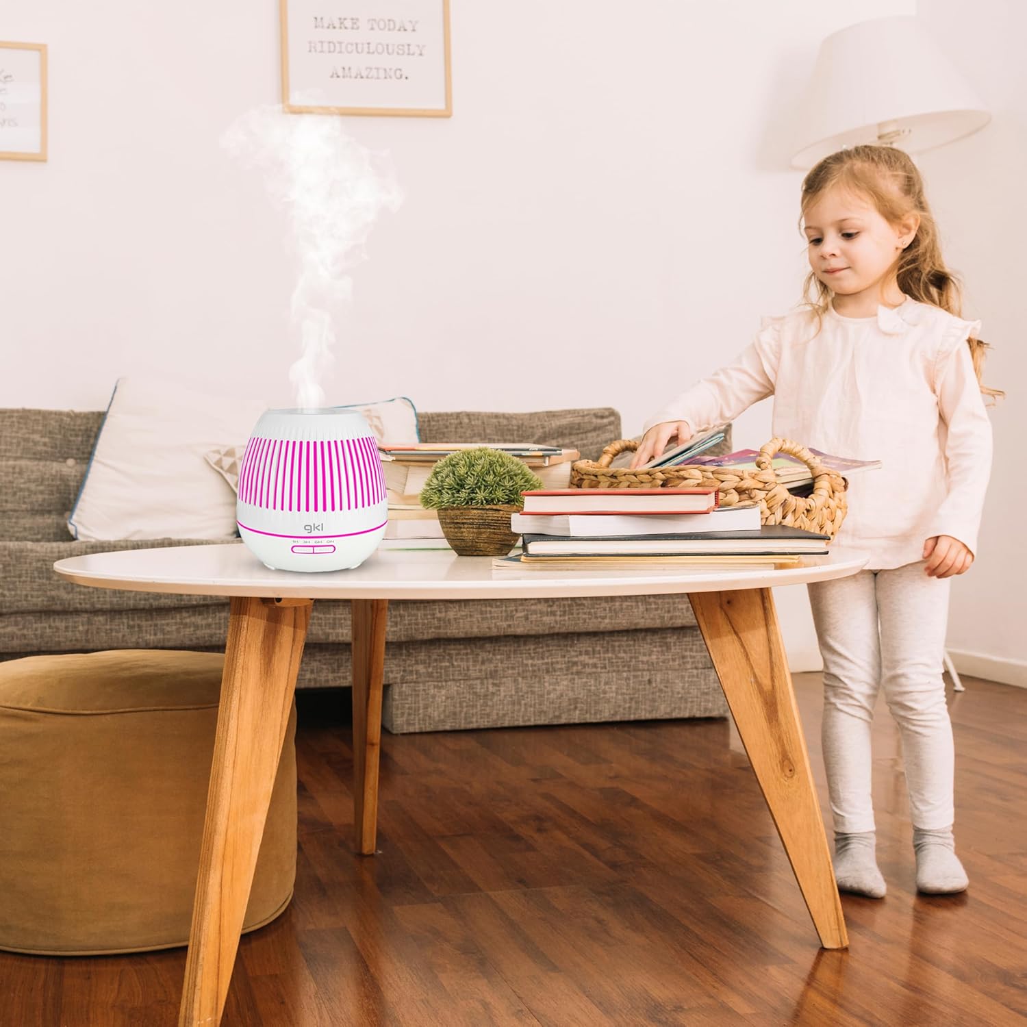 Humidificador GKL Pearl Essence ESN-400B/ Capacidade 400ml - Imagem 4