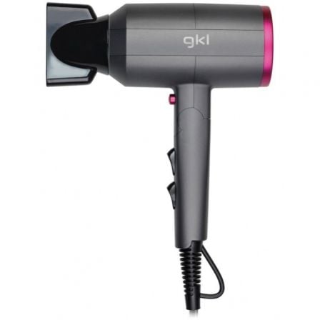 Secador GKL TOPAZ S2100/ 2200W/ Iónico/ Rosa e Cinzento - Imagem 3