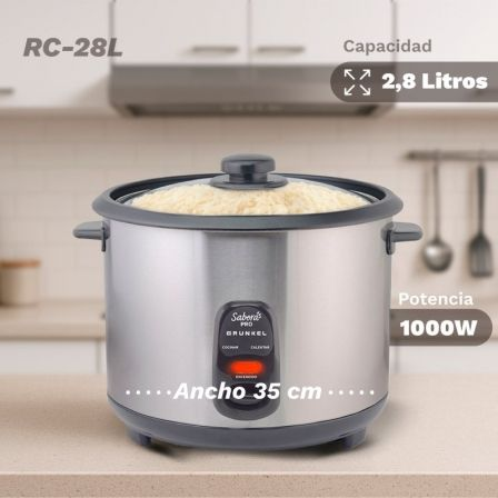 Arrozeira Grunkel RC-28L/ 700W/ Capacidade 2.8L - Imagem 2