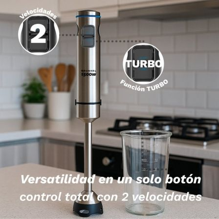 Varinha Mágica Grunkel BM-1500SET/ 1500W/ Capacidade 0.8L/ Inclui Copo, Picador, Vareta e Suporte - Imagem 3
