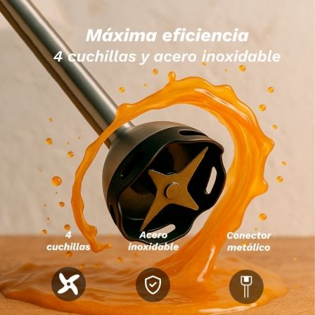 Varinha Mágica Grunkel BM-1500SET/ 1500W/ Capacidade 0.8L/ Inclui Copo, Picador, Vareta e Suporte - Imagem 5