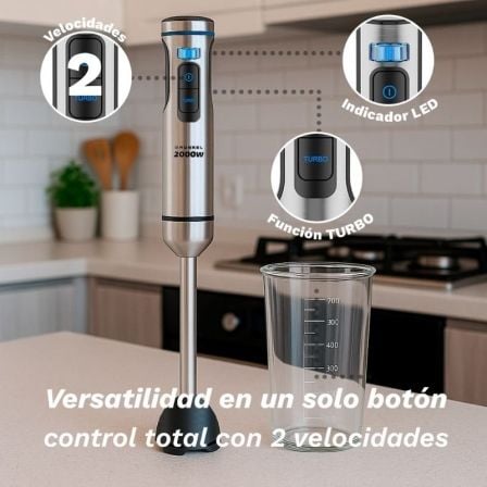 Batedeira de mão Grunkel BM-2000EXTREME/ 2000W/ Capacidade 0.8L - Imagem 4