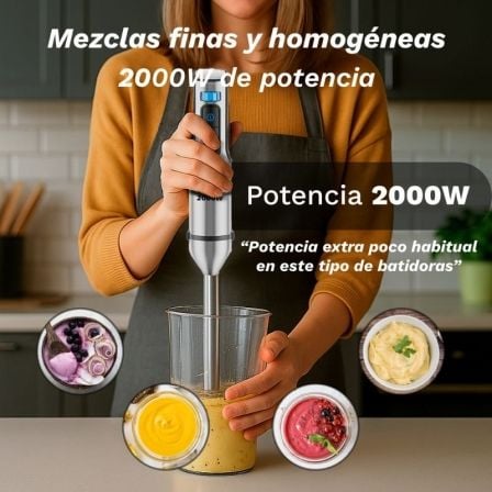 Batedeira de mão Grunkel BM-2000EXTREME/ 2000W/ Capacidade 0.8L - Imagem 3
