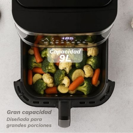 Fritadeira de Ar Airfryer / Sem Óleo Grunkel Maxisteelfryer / 2200W / Capacidade 9L - Imagem 5