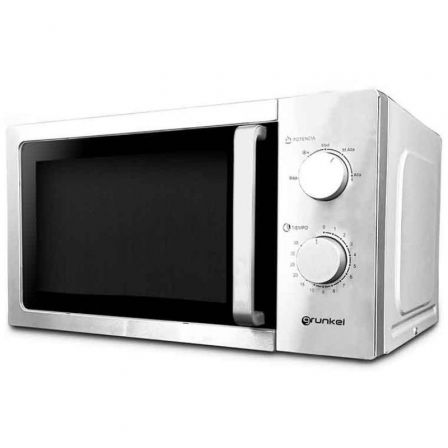 Microondas Grunkel MW-20INOX/ 700W/ Capacidade 20L/ Função Grill/ Prata