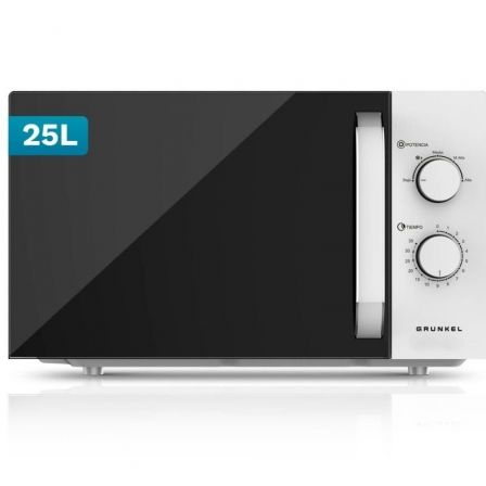 Microondas Grunkel MW-25EASY/ 850W/ Capacidade 25L/ Branco