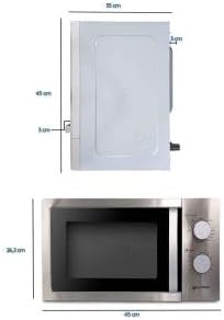 Micro-ondas Grunkel MWG-20INOX 20L 700W com Grill 900W Inox - Imagem 9