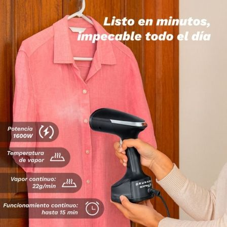 Ferro de Engomar Vertical Grunkel PV-1600GSO/ 1600W/ Depósito 310ml - Imagem 5