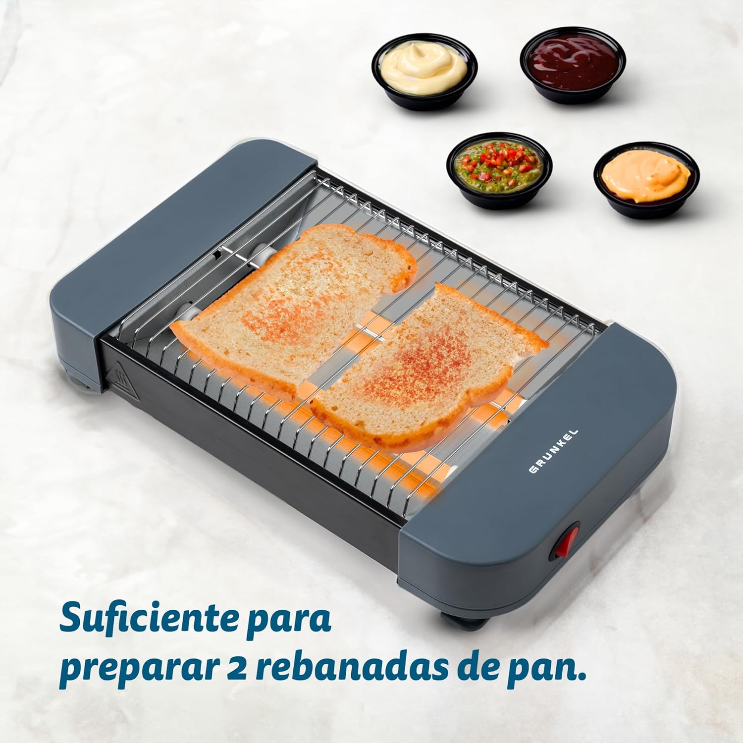 Torradeira Grunkel TSP-MINISIZE/ 300W/ Azul - Imagem 4