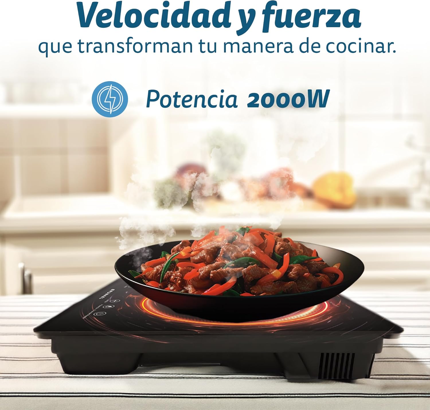 Placa de Indução Grunkel PIN-2000/ 1 placa de 180mm/ 2000W - Imagem 5