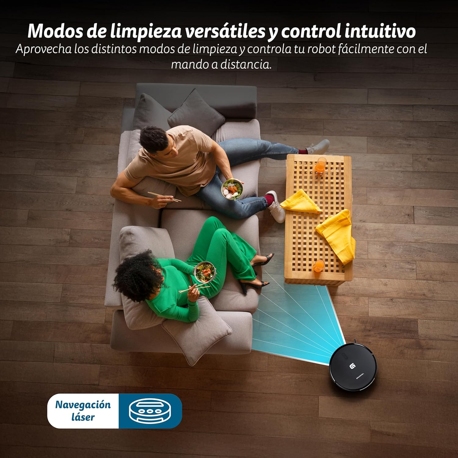 Robot Aspirador Grunkel I-DANCER TURBO BRUSH - Imagem 2