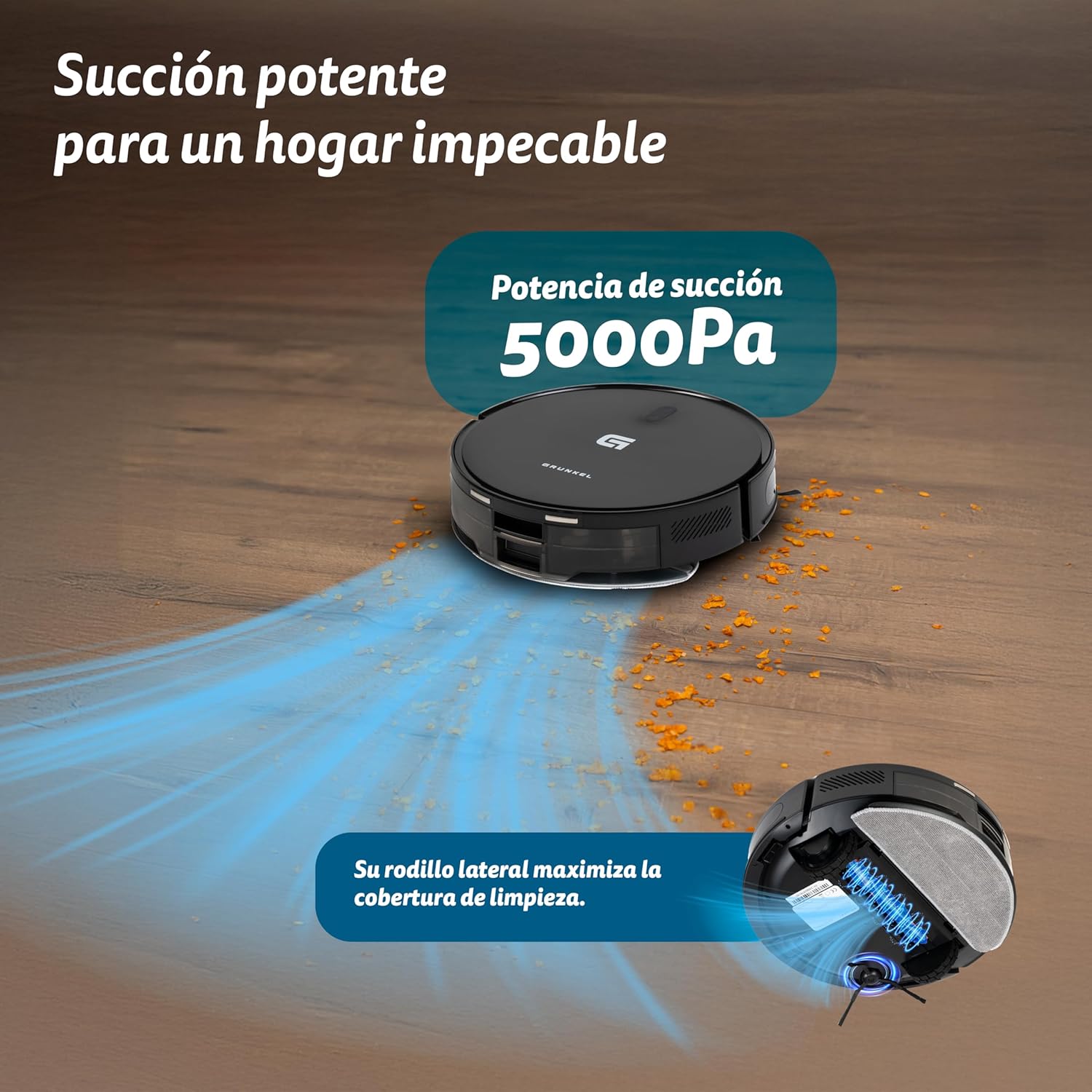 Robot Aspirador Grunkel I-DANCER TURBO BRUSH - Imagem 4