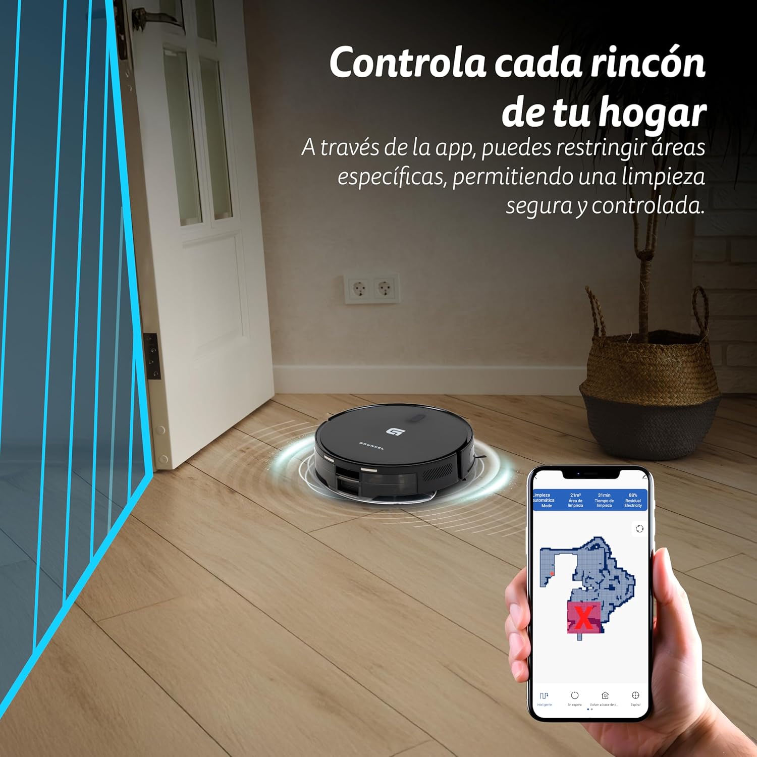 Robot Aspirador Grunkel I-DANCER TURBO BRUSH - Imagem 5
