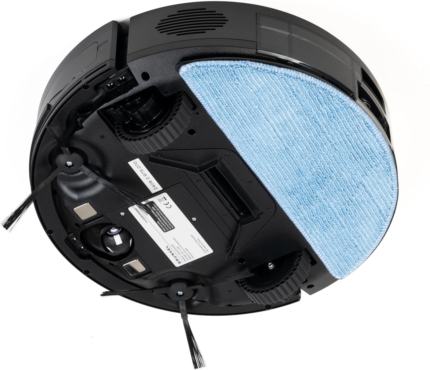 Robot Aspirador Grunkel I-DANCER GYRO/ Lava-Chão/ Controlo por WiFi/ Preto - Imagem 8
