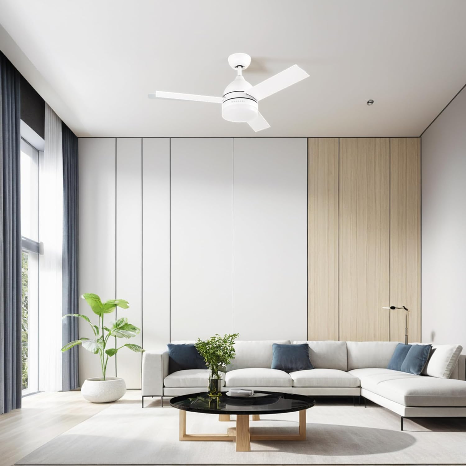 Ventilador de Teto Grunkel SKYECO-52/ 28W/ 3 Pás 132cm/ 6 Velocidades - Imagem 6